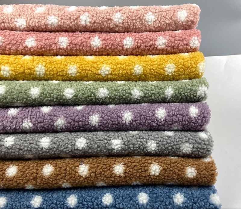 100% POLYESTER SHERPA FLEECE