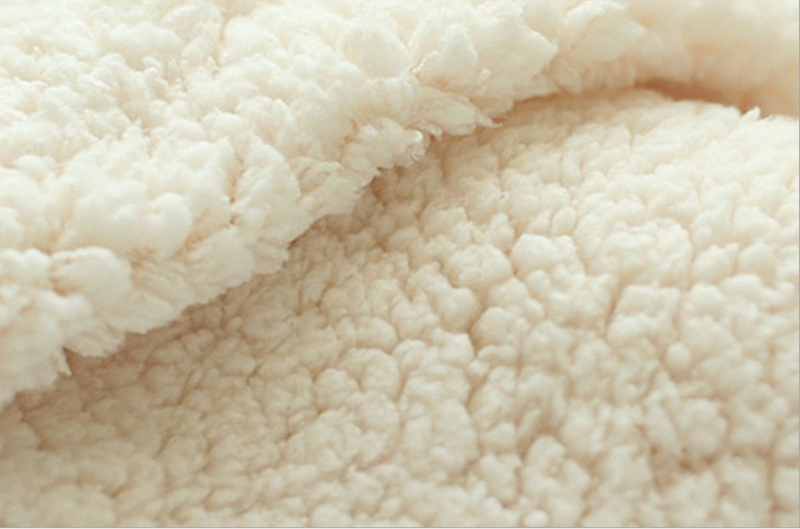 100% POLYESTER SHERPA FLEECE