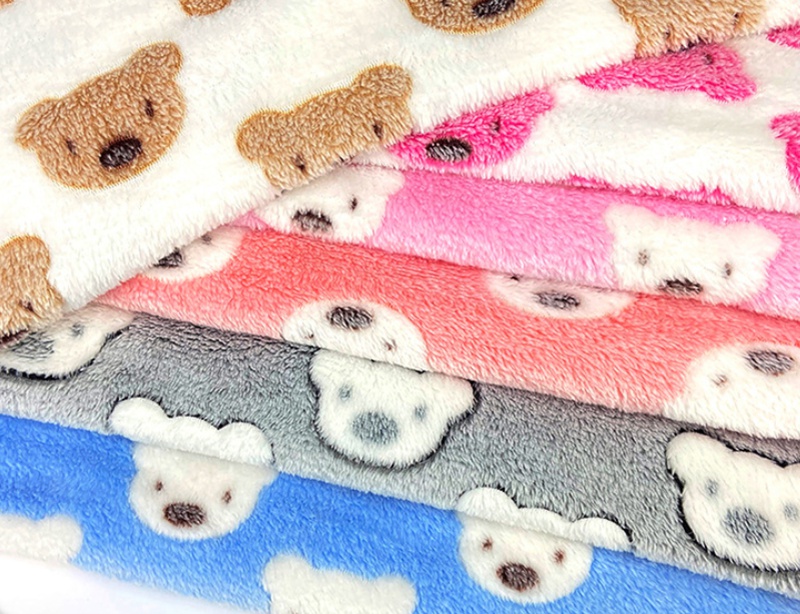 100% POLYESTER FLANNEL FLEECE