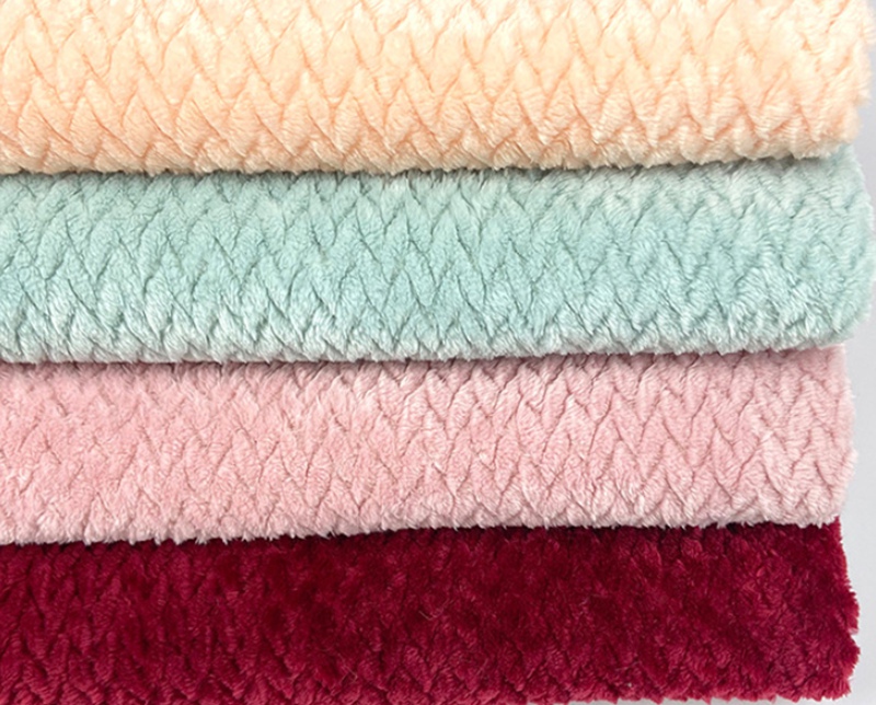 100% POLYESTER FLANNEL FLEECE