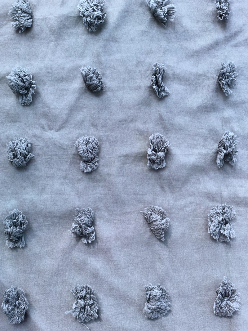 100% POLYESTER TUFTED FABRIC