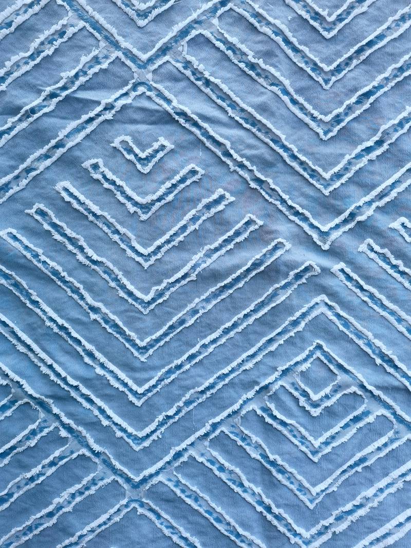 100% POLYESTER TUFTED FABRIC