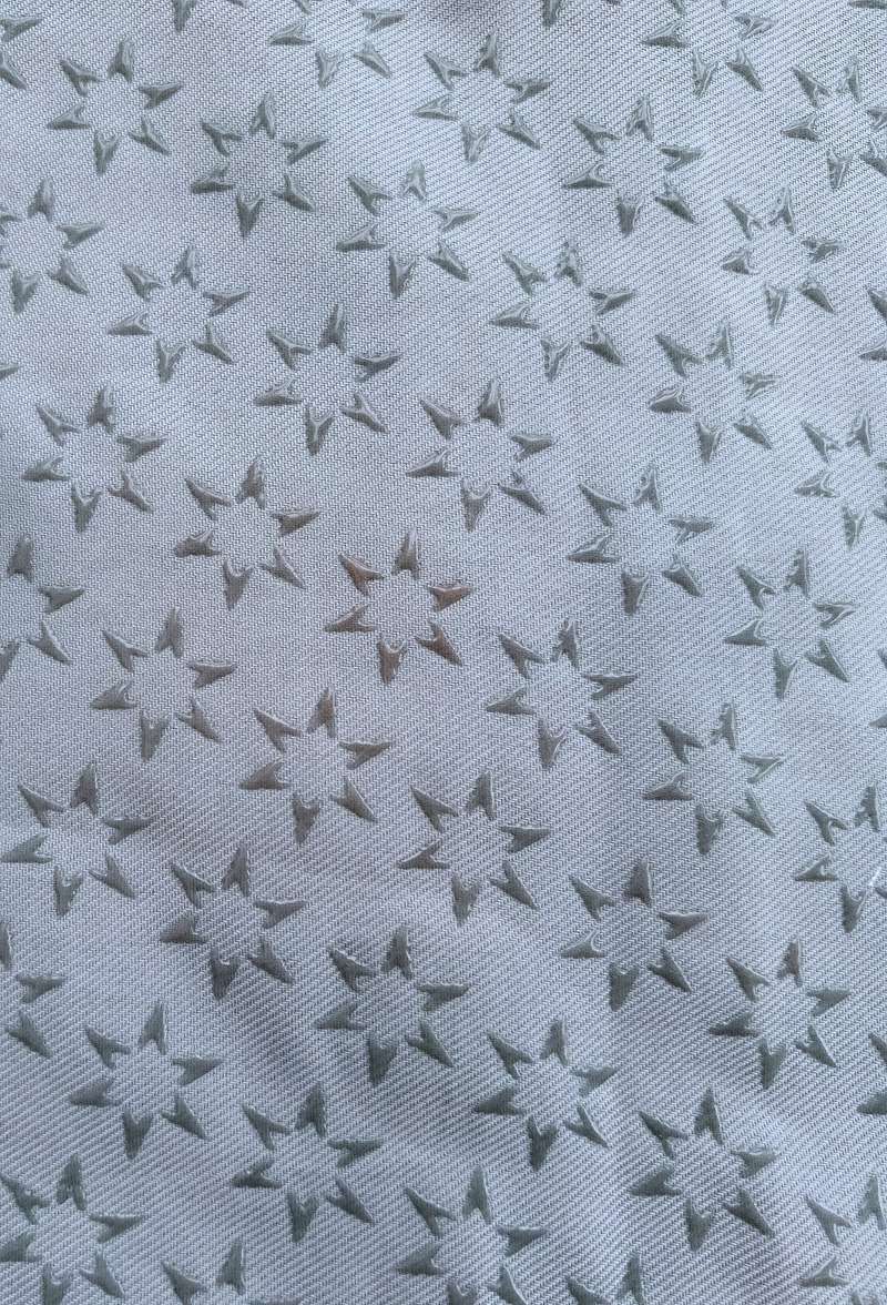 100% POLYESTER PLASTIC DROP FABRIC