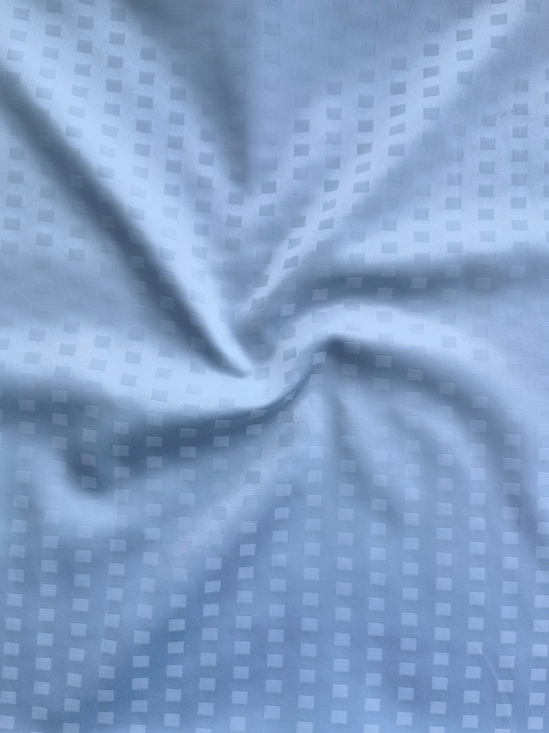 100% POLYESTER DOBBY WOVEN FABRIC