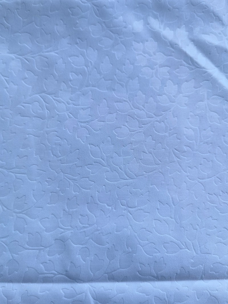 100% POLYESTER EMBOSSED FABRIC