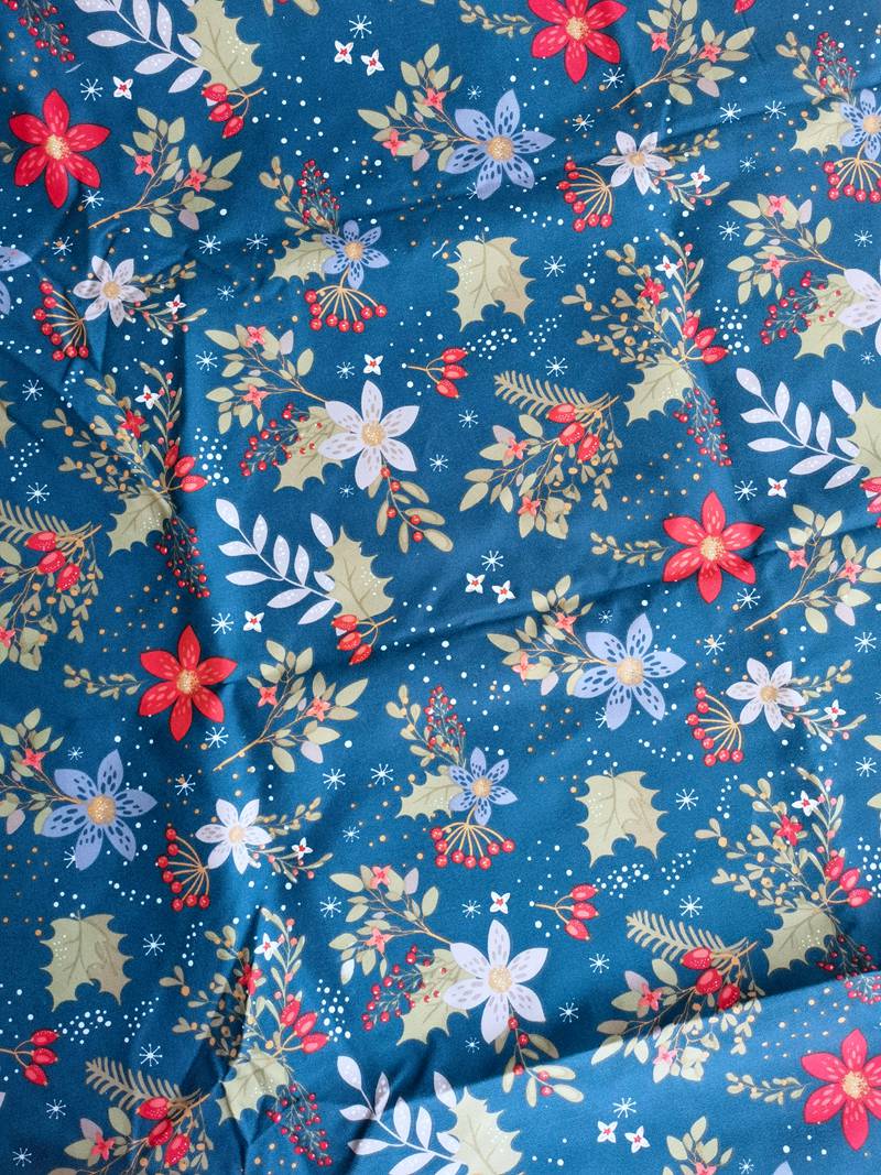 100% POLYESTER PRINTED FABRIC