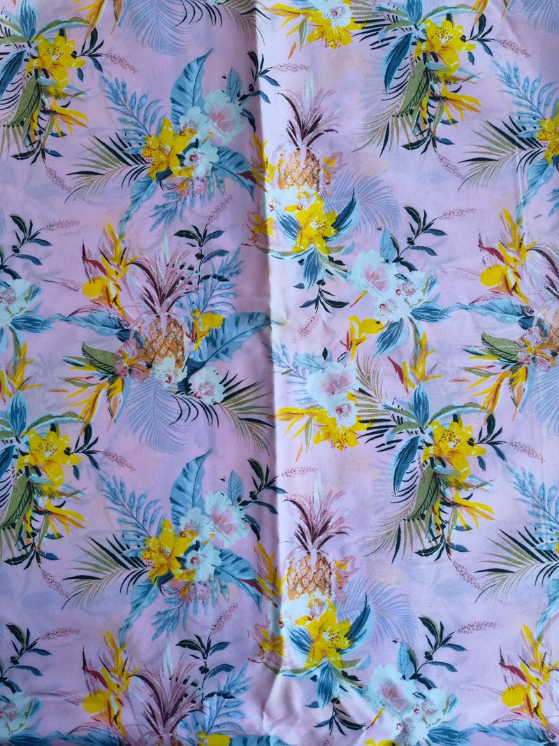 100% POLYESTER PRINTED FABRIC