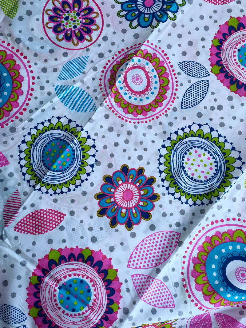 100% POLYESTER PRINTED FABRIC
